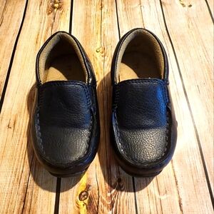 Boys Navy Dress Shoes